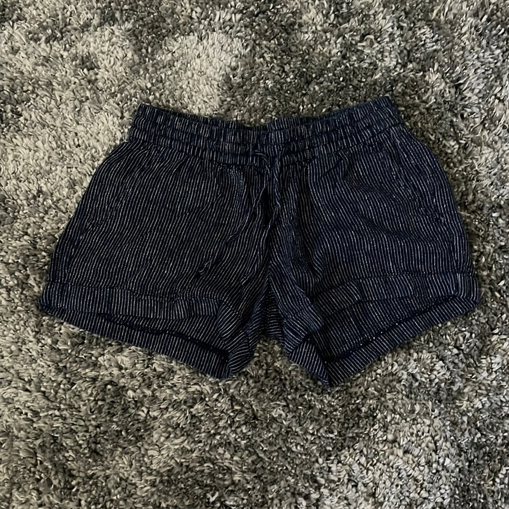 Small blue and white shorts from old navy